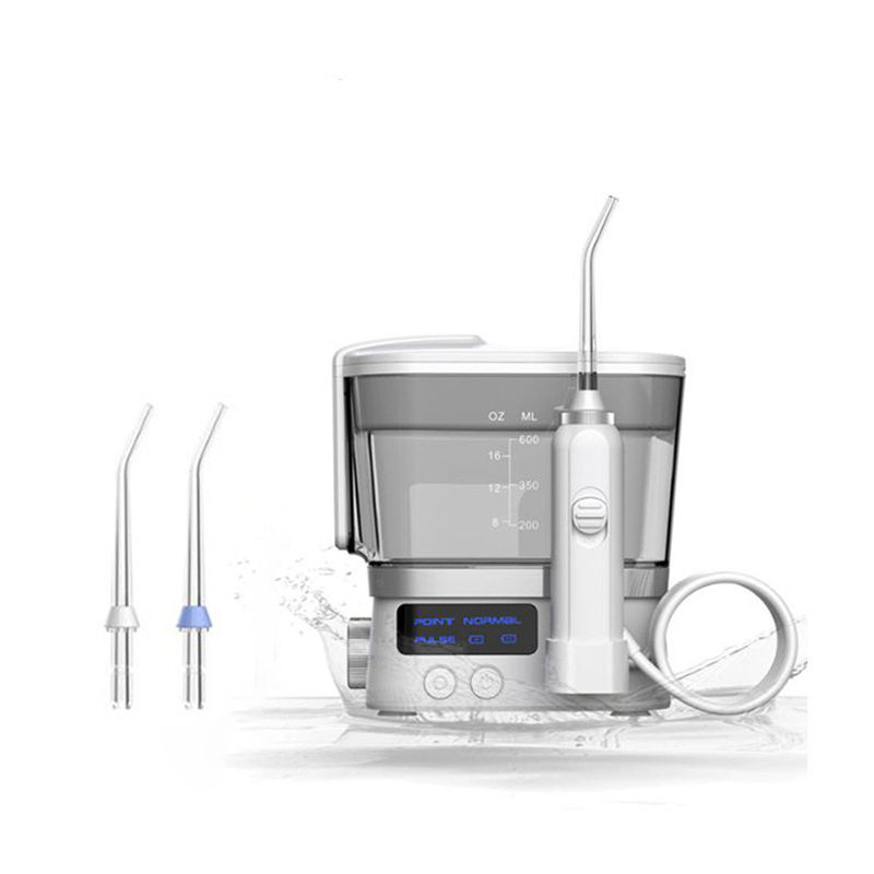 10-Degree Adjustable Water Pressure Dental Oral Irrigator 600ml Electric Water Flosser