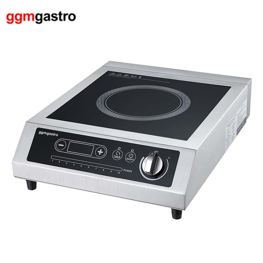 Electric Commercial Kitchen Equipment Stainless Steel Housing Induction Cooker