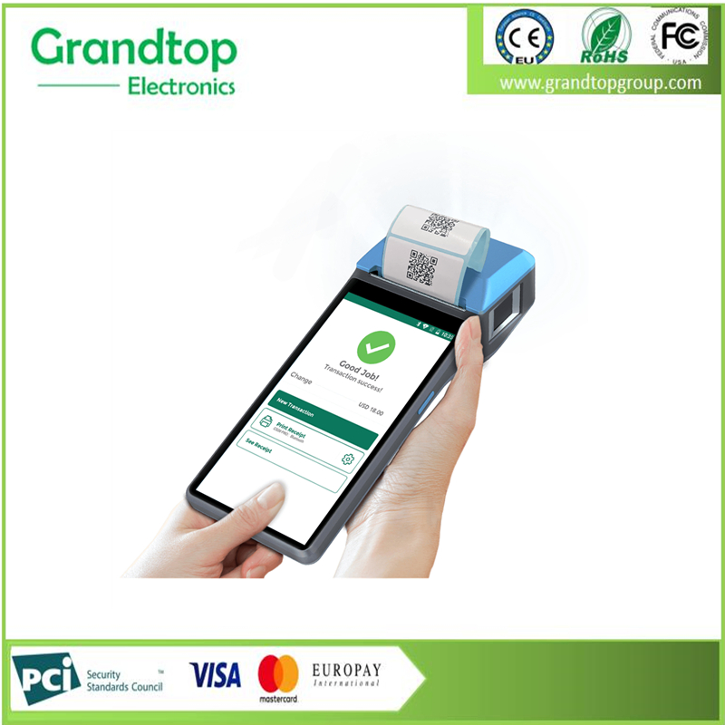 Touch Screen NFC/RFID Handheld Android POS Terminal
