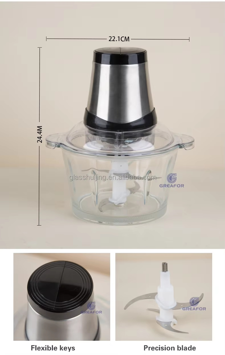 Quality Juicer Parts: Transparent Bowl Mixer for Baby Fruit Blending