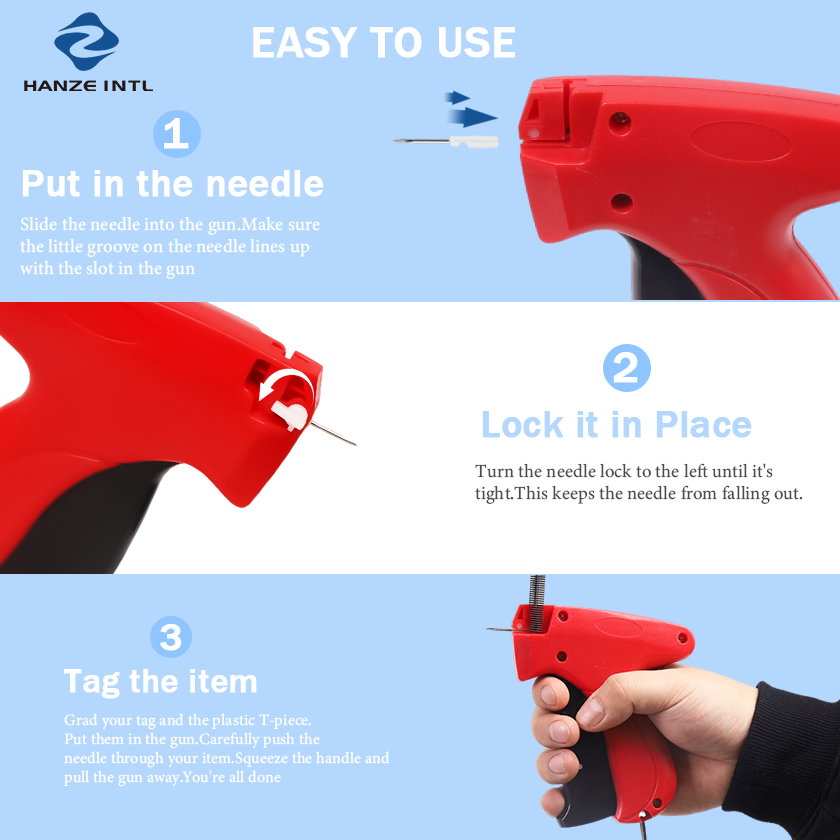 Пистолет для маркировки одежды Fixed Clothing Tag Gun