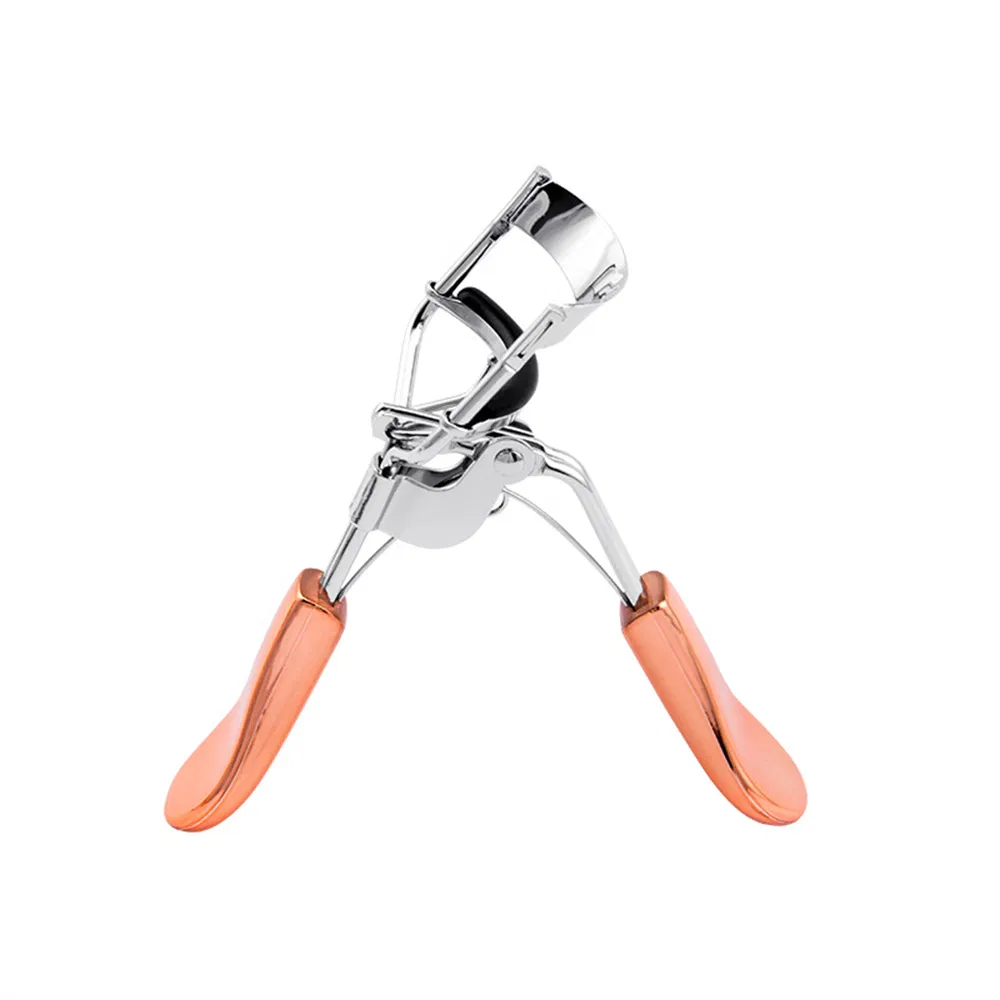 Shinny Sliver Gold Color Manual Portable Metal Eyelash Curler
