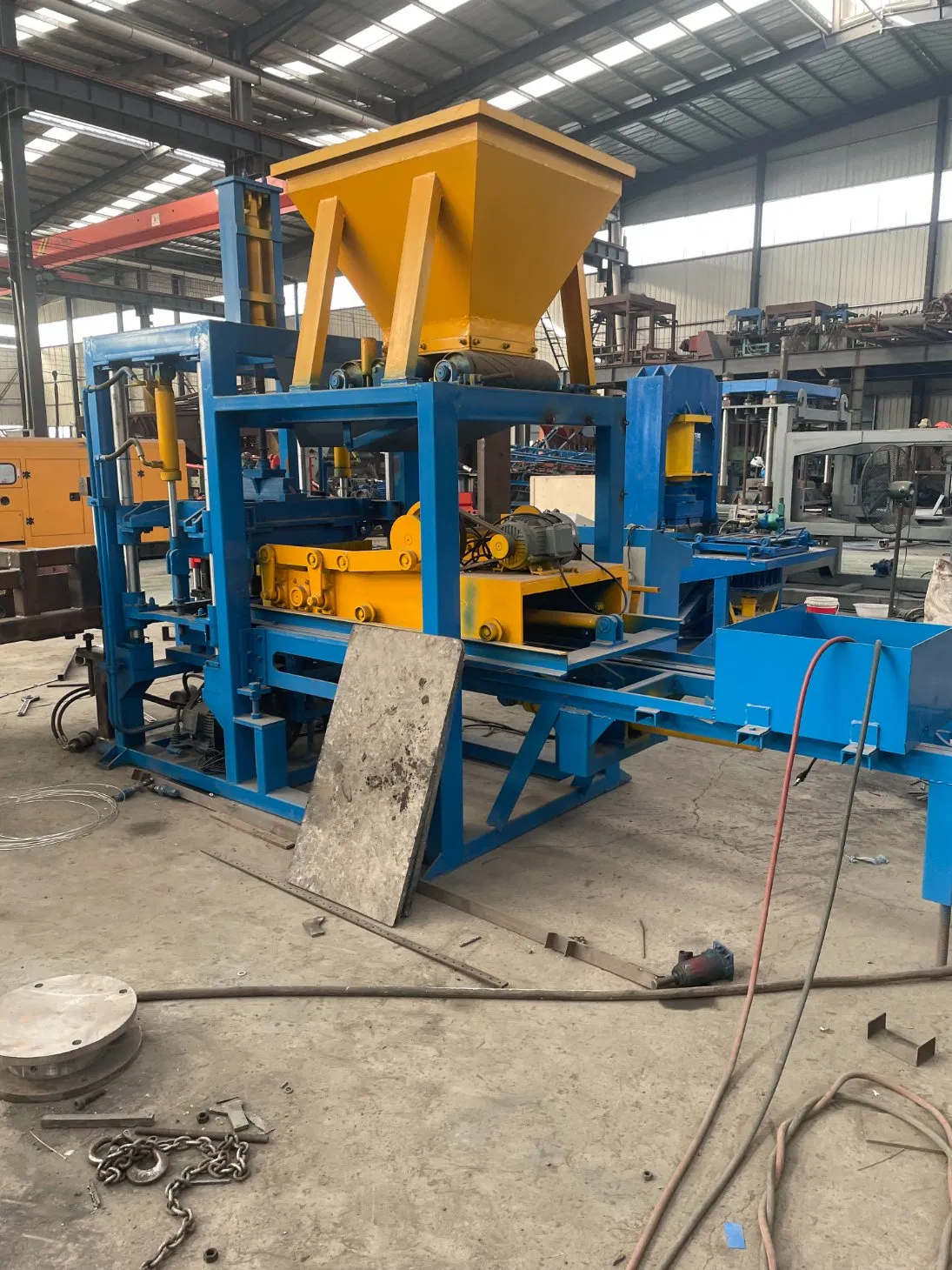 Versatile Fully Automatic Hydraulic Brick Making Machine Line for Diverse Brick Types