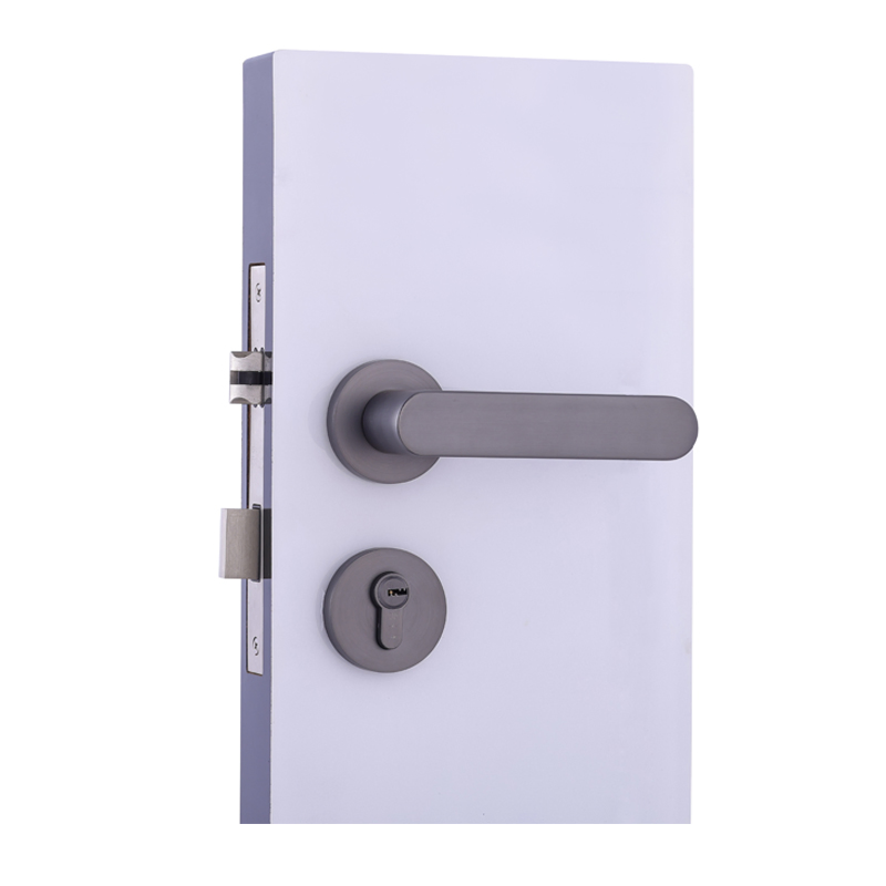 Manufacturer Modern Door Handle Solid Stainless Steel Bedroom Door Locks for Interior Doors