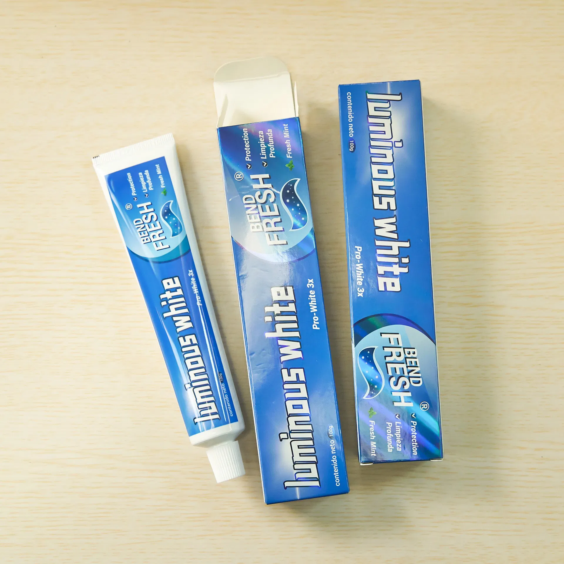 Advanced Whitening Toothpaste with GMPC Certification and Private Logo