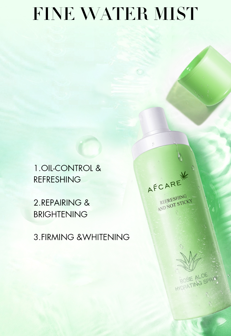 Natural Aloe Vera Moisturizing Spray After Sun Repair Toner Mist