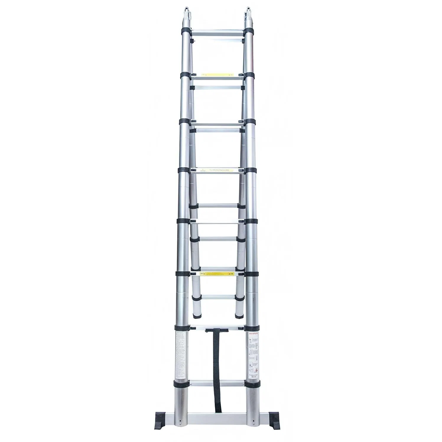 Direct Manufacturer High Stability Lightweight Premium Aluminum Extendable Double Sided Ladder