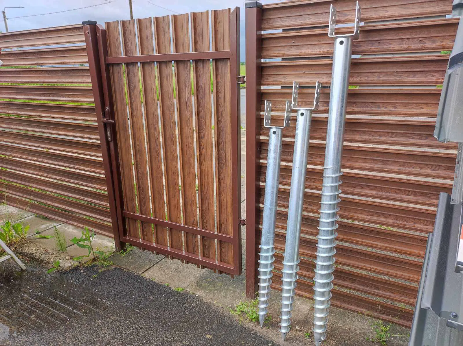 Винтовая свая 1000 мм для наземных солнечных электростанций