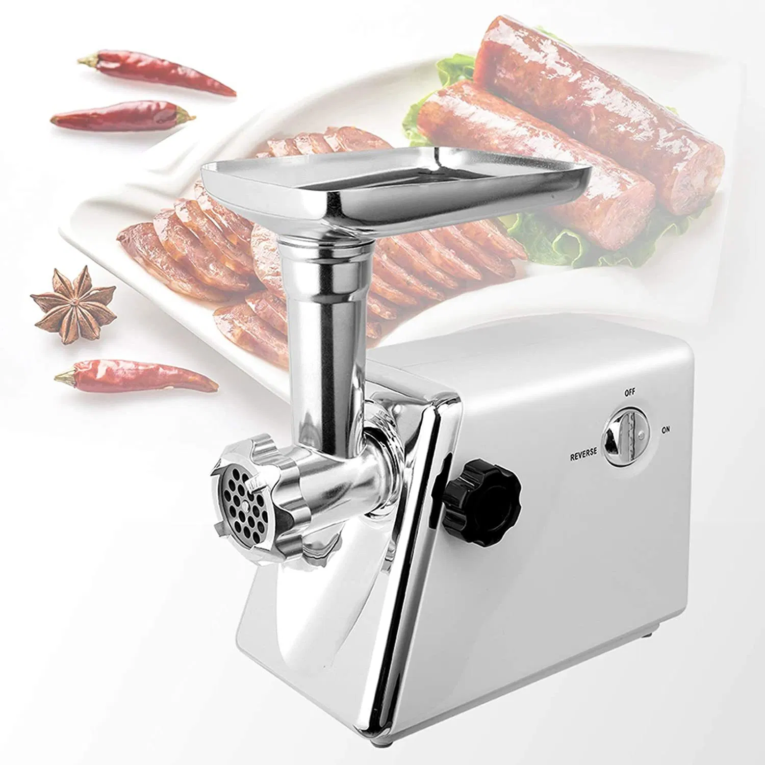 Home Kitchen Commercial Electric Food Mincer Sausage Stuffer Meat Grinders Machine
