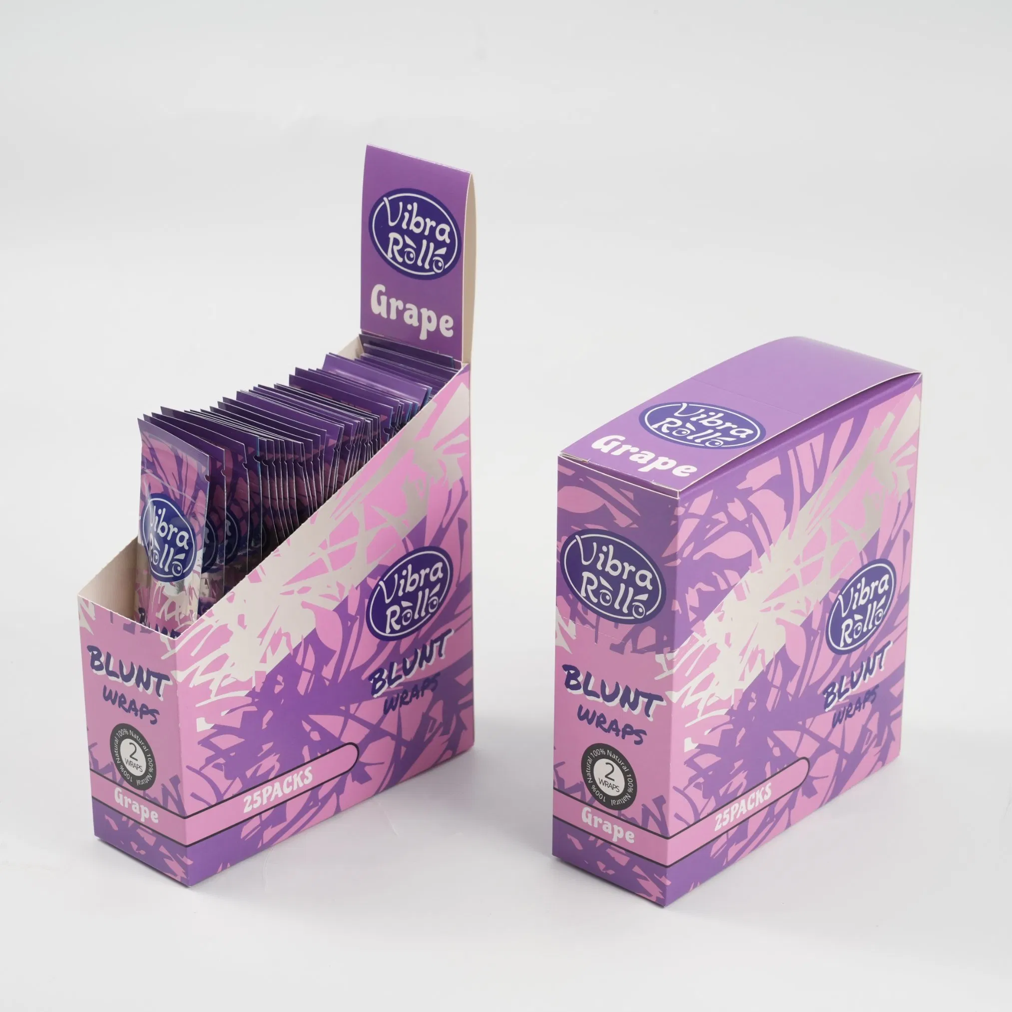 Slow - Burning Grape Flavor Rolled Blunt