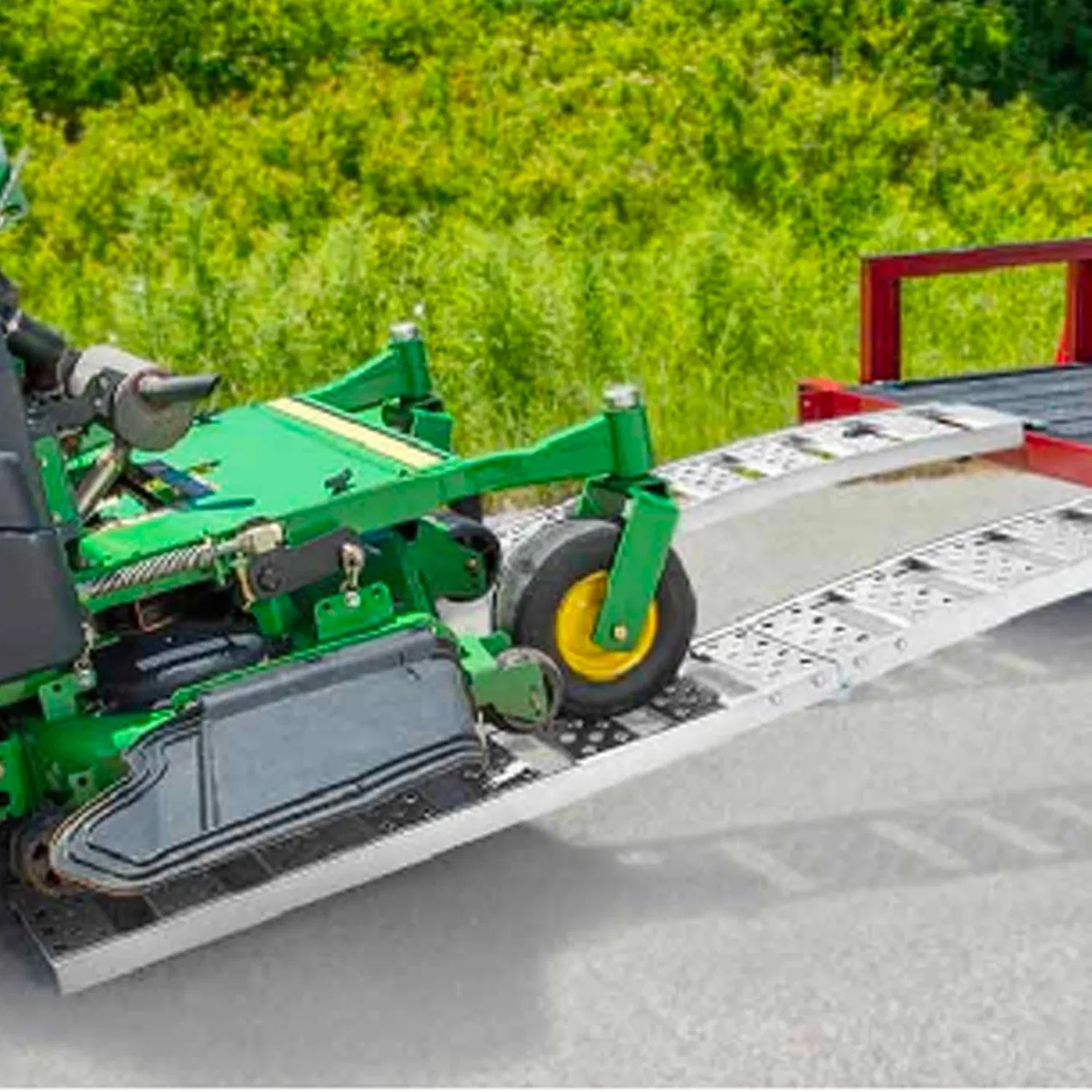 Складная алюминиевая рампа для мотоцикла и квадроцикла, грузоподъемность 1500 фунтов