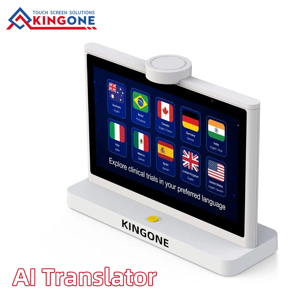 10.1 Inch Ai Powered Language Translator Device Real Time Voice Video Translation Supports 37 Languages for Global Communication