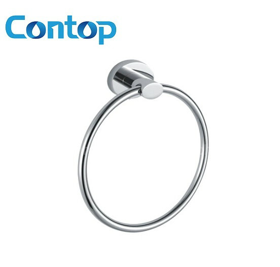 Латунное полотенцедержатель овальной формы