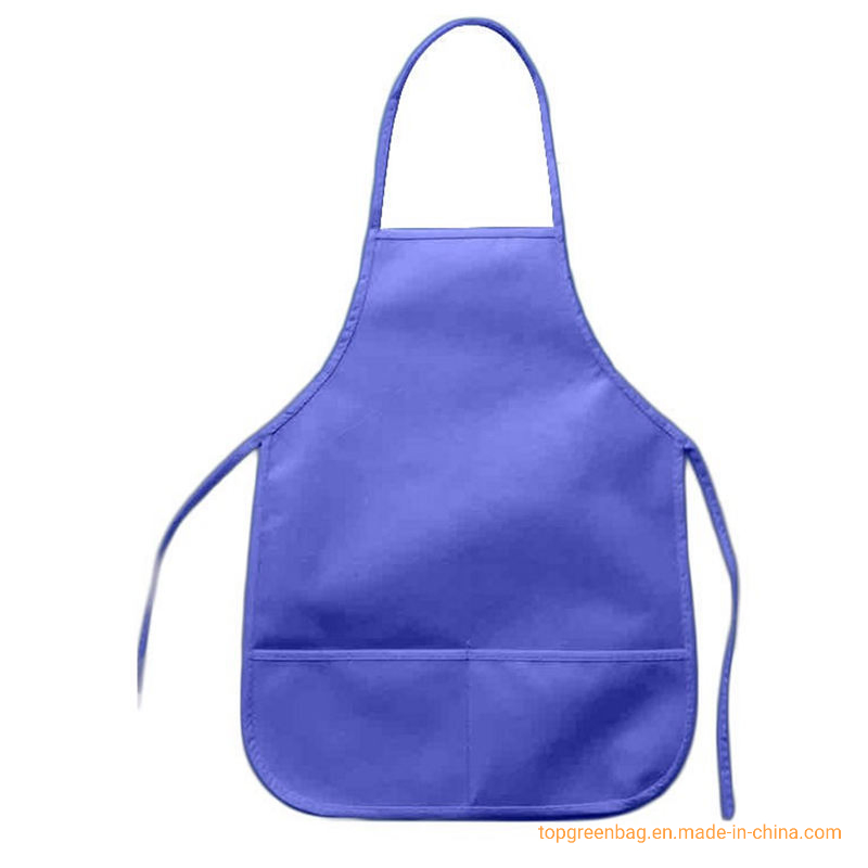 Custom Printed Logo Aprons for Kids Fabric Aprons Children Art Artist Painting Non-Woven Apron