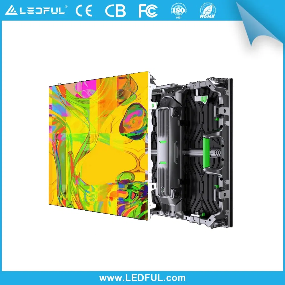 Digital Signage P2.976 LED Wall Indoor Rental LED Display Cabinet 500X500mm P2.9 Rental LED Display