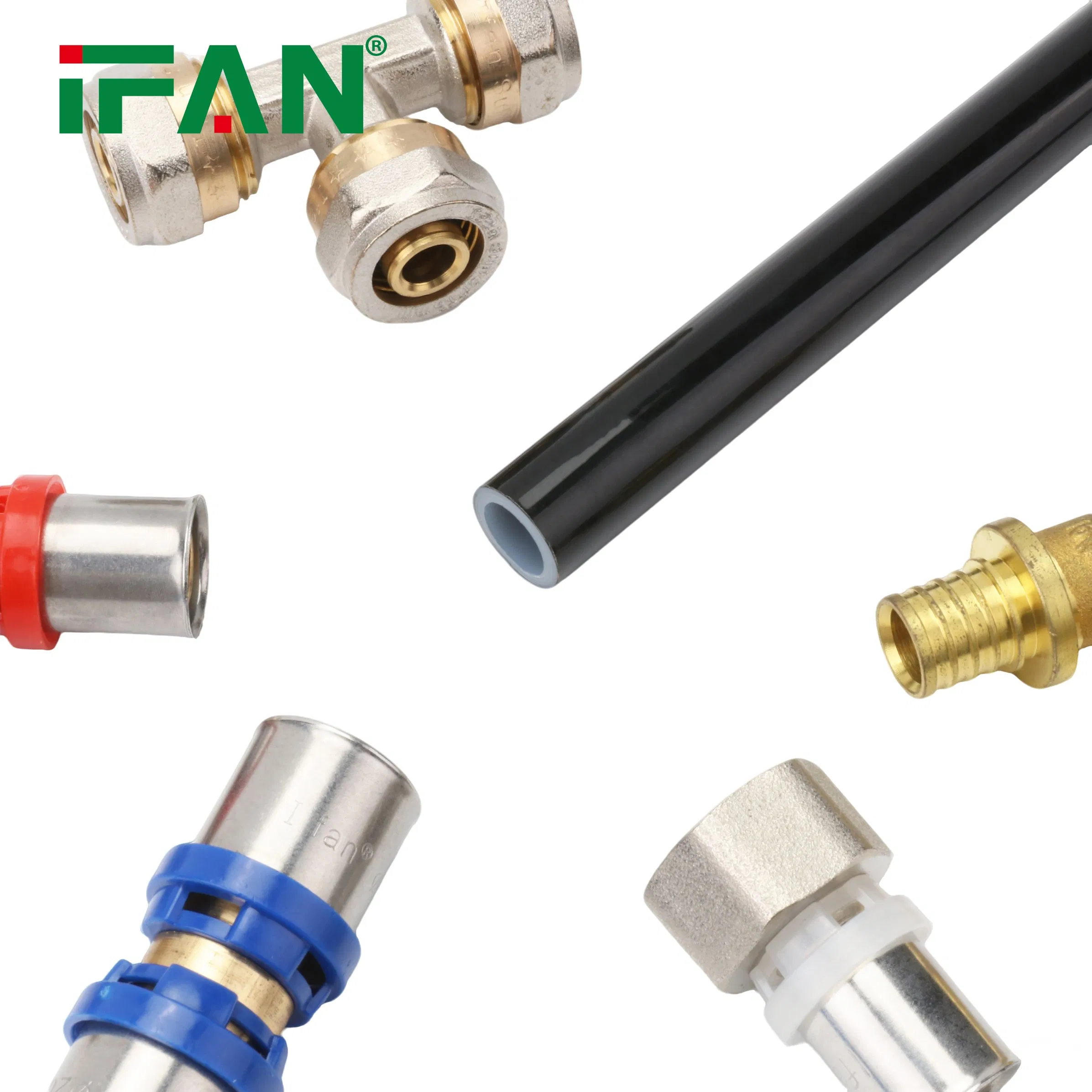 Труба PEX-Al-PEX для теплого пола Ifan ISO 22391, 16-32 мм