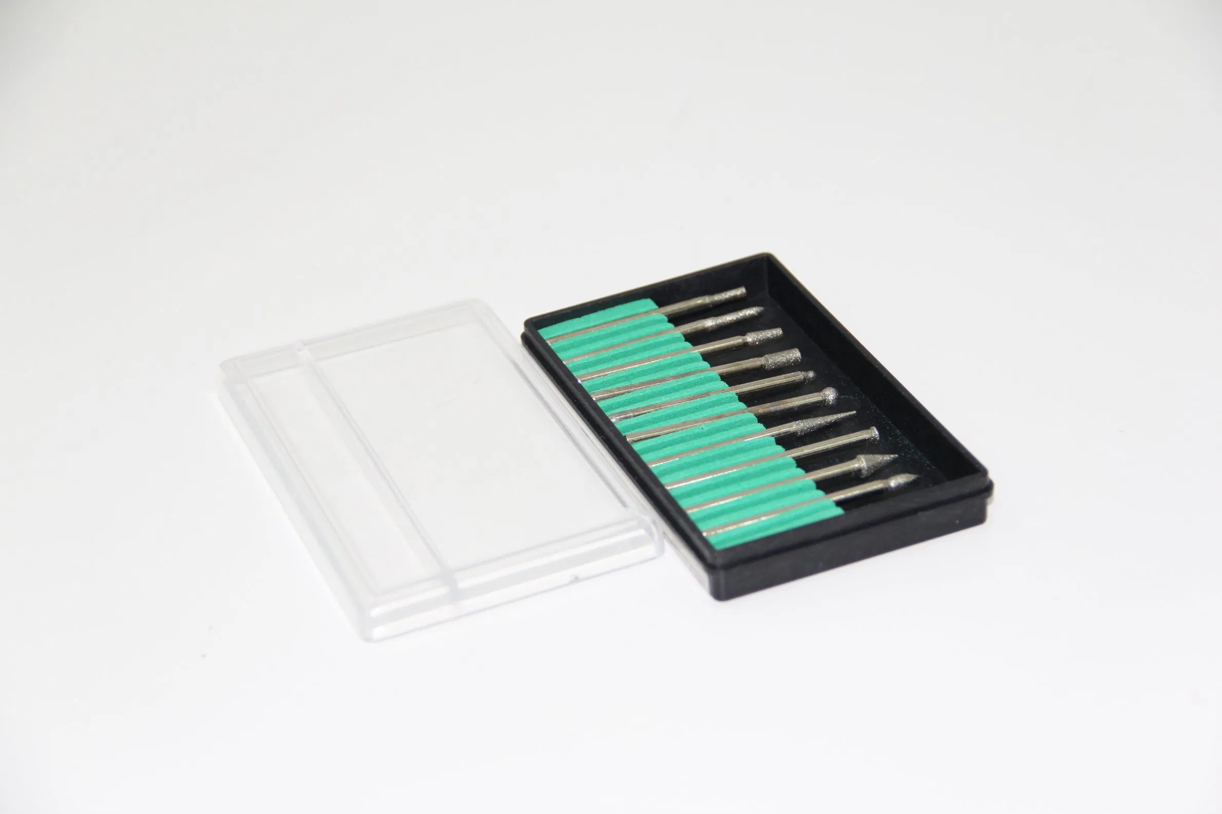 Алмазные боры 3 мм, 10 шт, для гравера