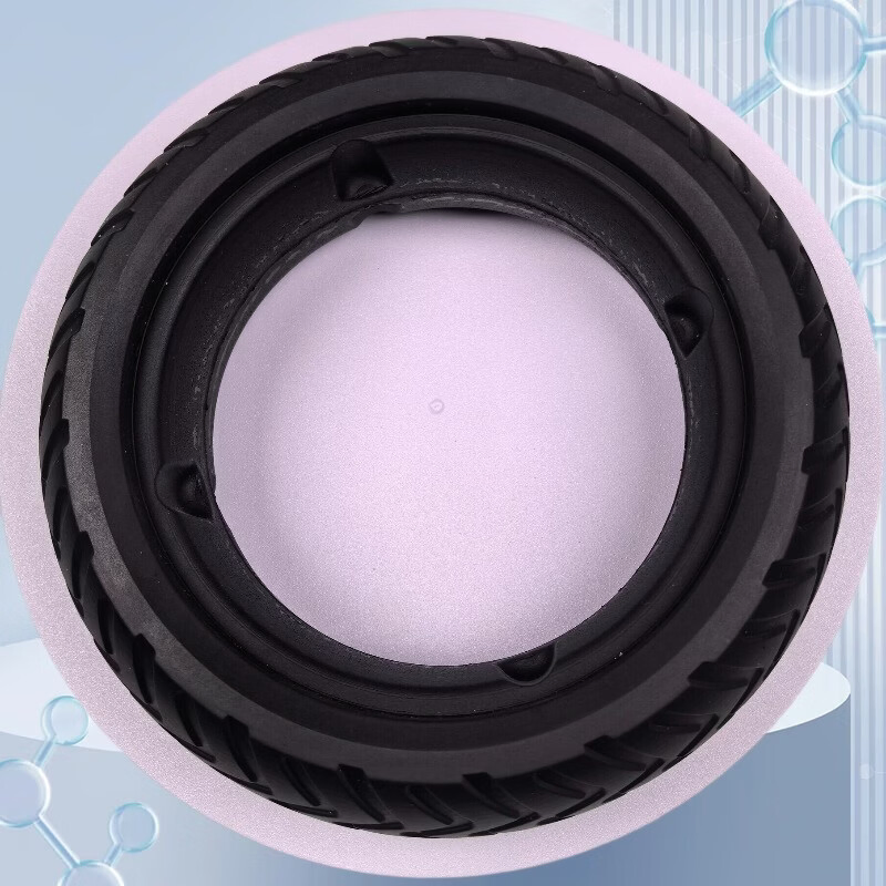 Heavy-Duty Rubber Wheels for Outdoor Tool Carts - Wear-Resistant Design