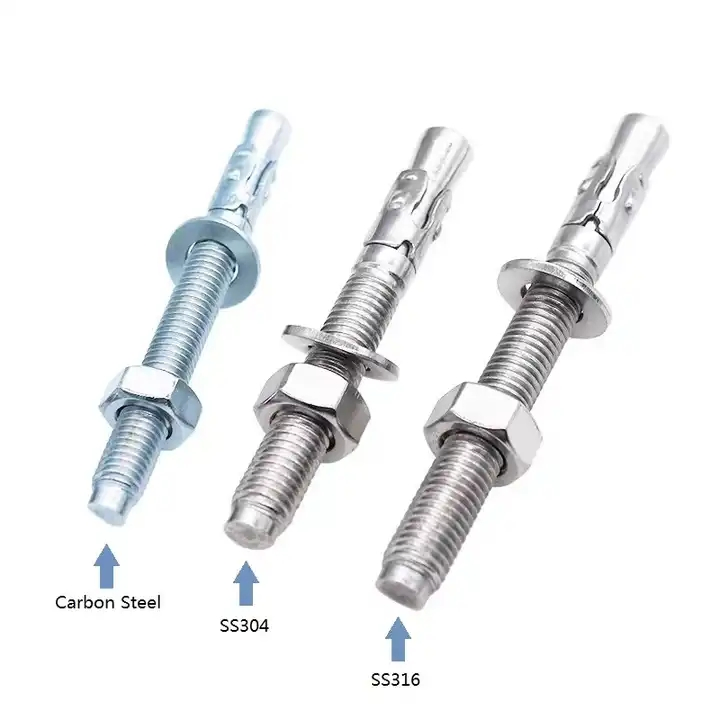 Анкерный болт клиновой оцинкованный
