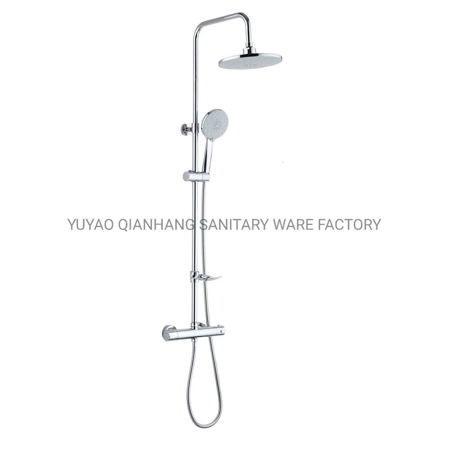 Hot Sale Bathroom Chromed 3 Settings ABS Showerhead and Hand Shower Combo 3 Functions Handheld Shower Head Set