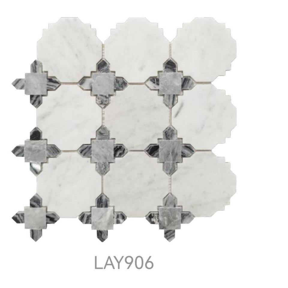 Мозаика из натурального мрамора для стен и пола