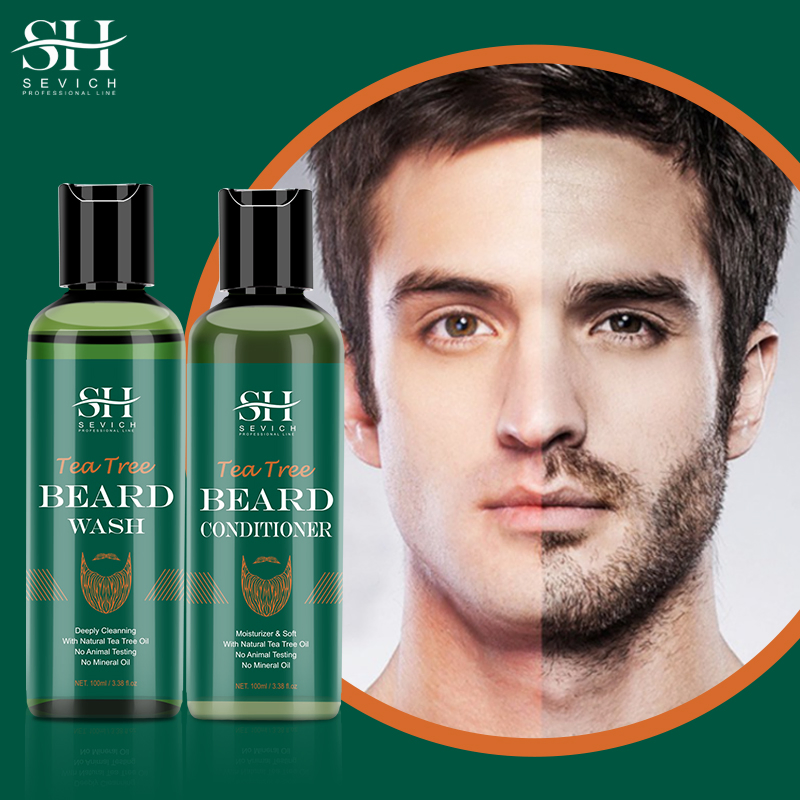 Tea Tree Perfect Hair Beard Shampoo and Conditioner for Men