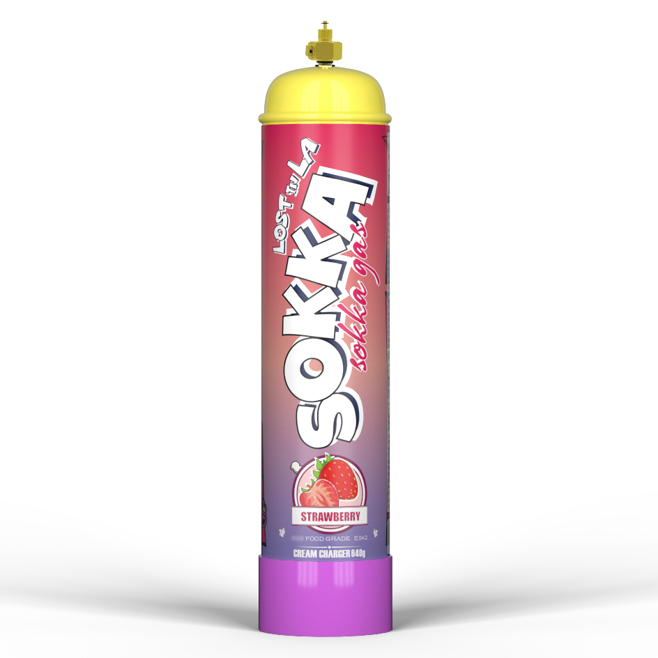 580g Whipped Cream Charger 640g Wholesale Fast Gas 99% Purity Gas Cylinder