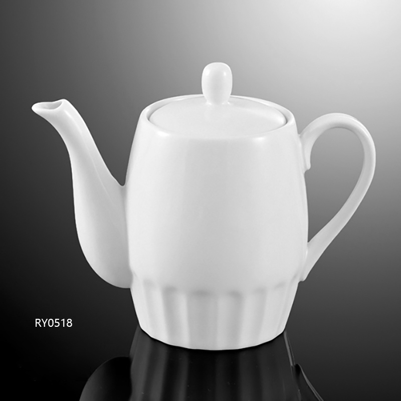 New Design High Porcelain Coffee Pot