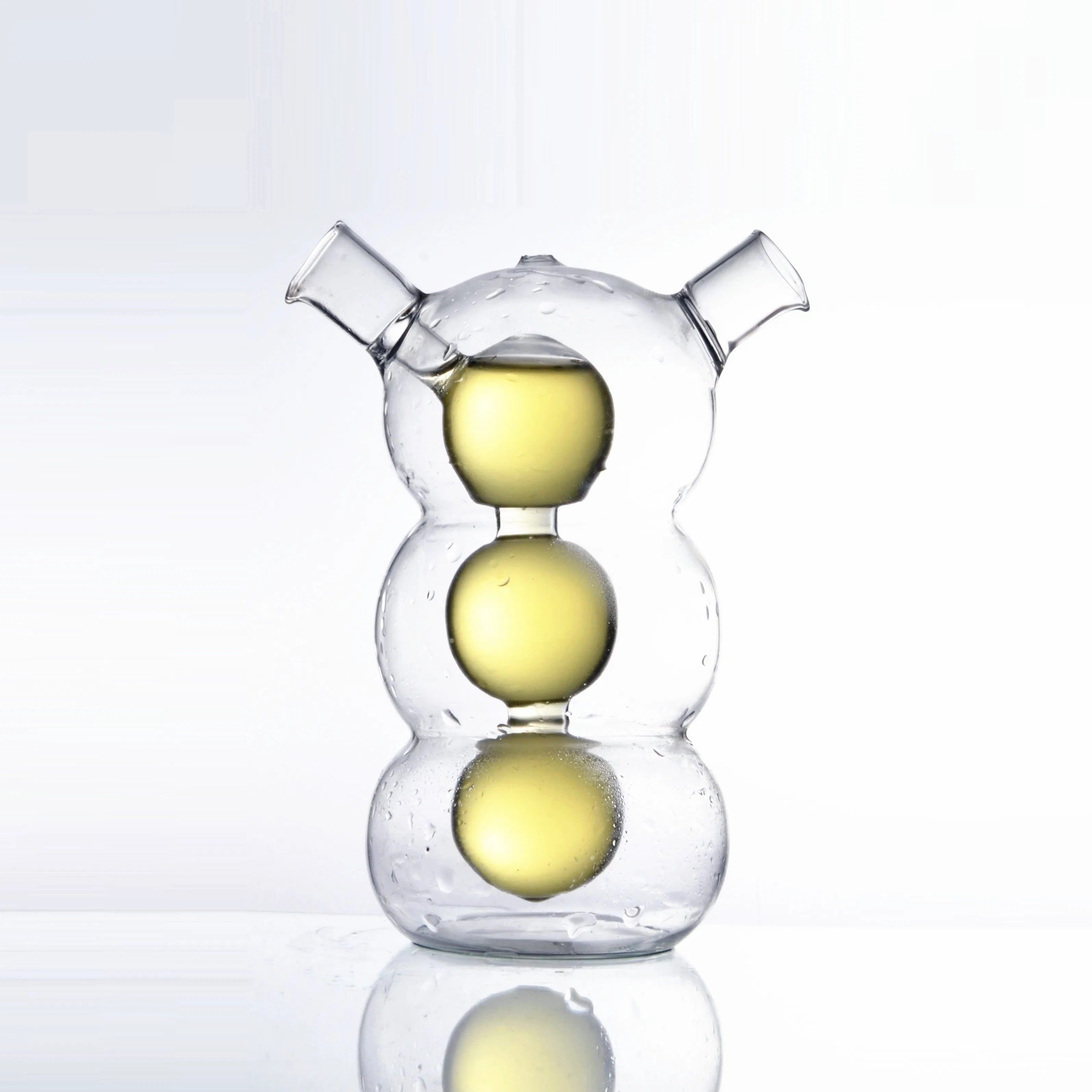 Glass Olive Oil Bottle Vinegar Sauce Bottle Oiler Cruet