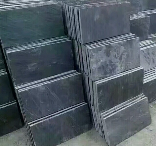 Black Slate Exterior Wall Decoration/Outside Cladding Facade Stone Tiles/Bricks/Price
