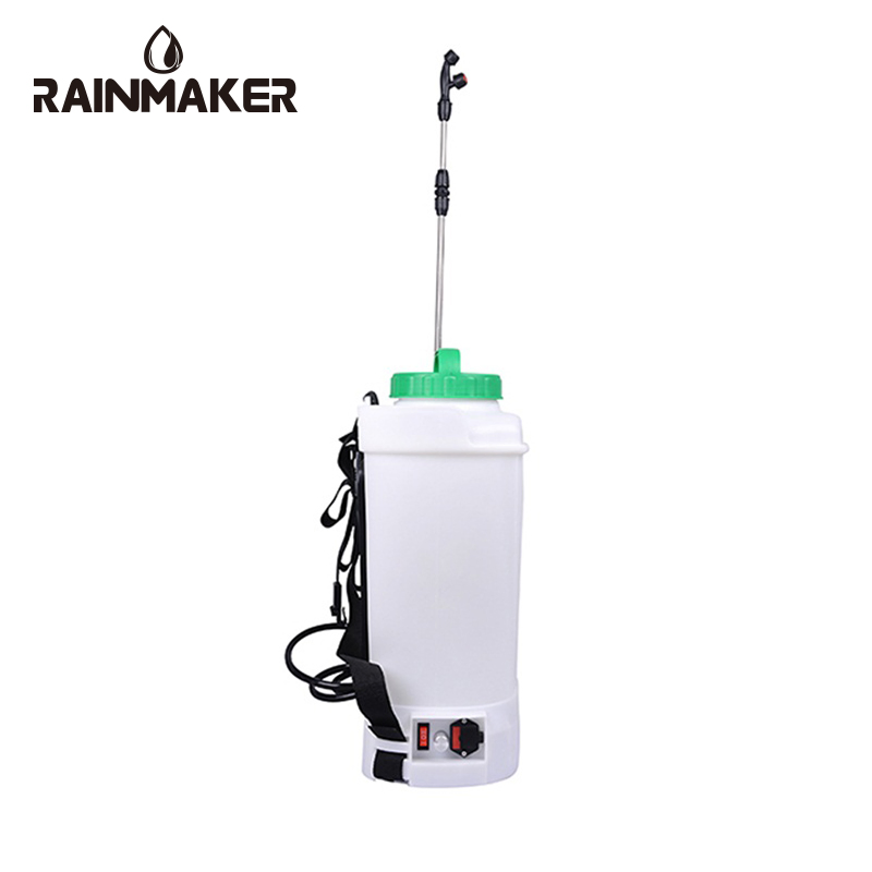 Rainmaker 16L Agricultural Rechargeable Knapsack Plastic Portable High Pressure Battery Sprayer