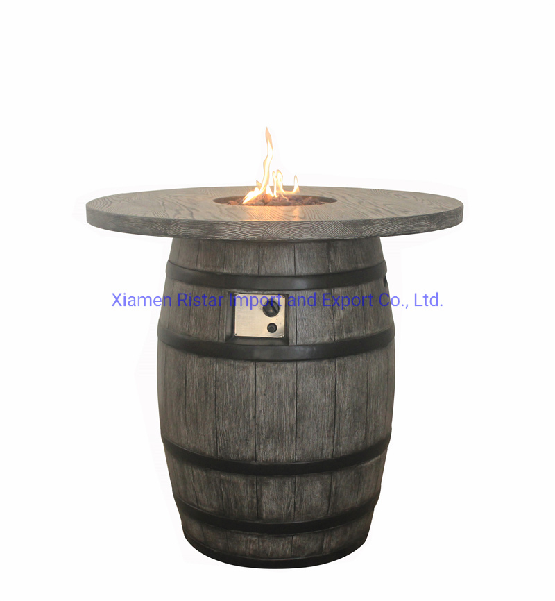 High Performance Cast Concrete Table Top for Dining Table Outdoor Fire Pit