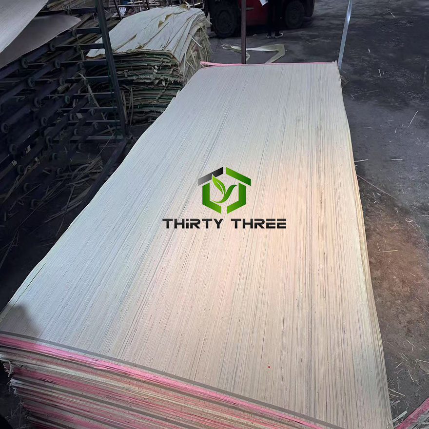 Hot Sale Cheap Price Recon Poplar Engineered Veneer for Indoor Construction