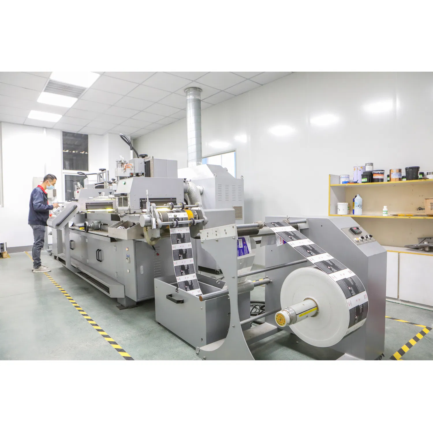 Adhesive Die-Cutting Packaging Multi Layer Composite Label Stickers