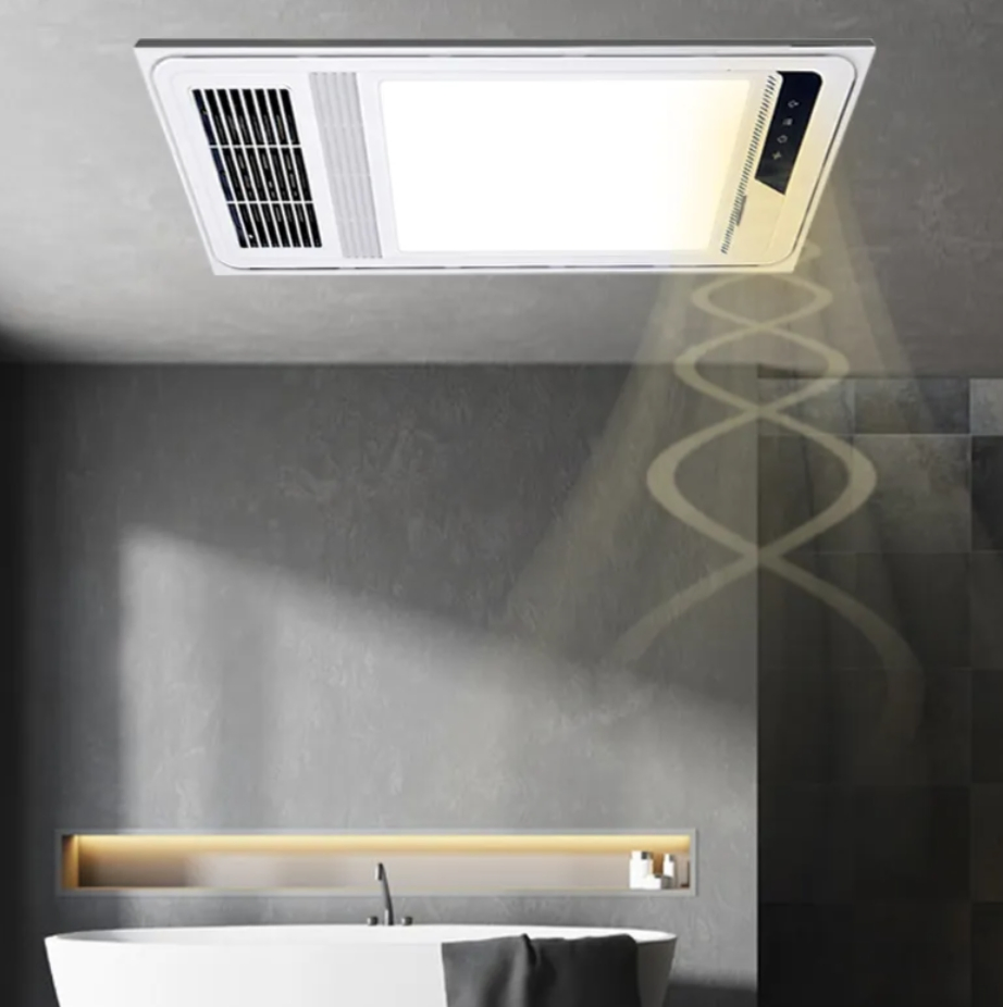 300*600mm Bathroom Ceiling Heater Bathroom Space Heater Exhaust Fan with Heater