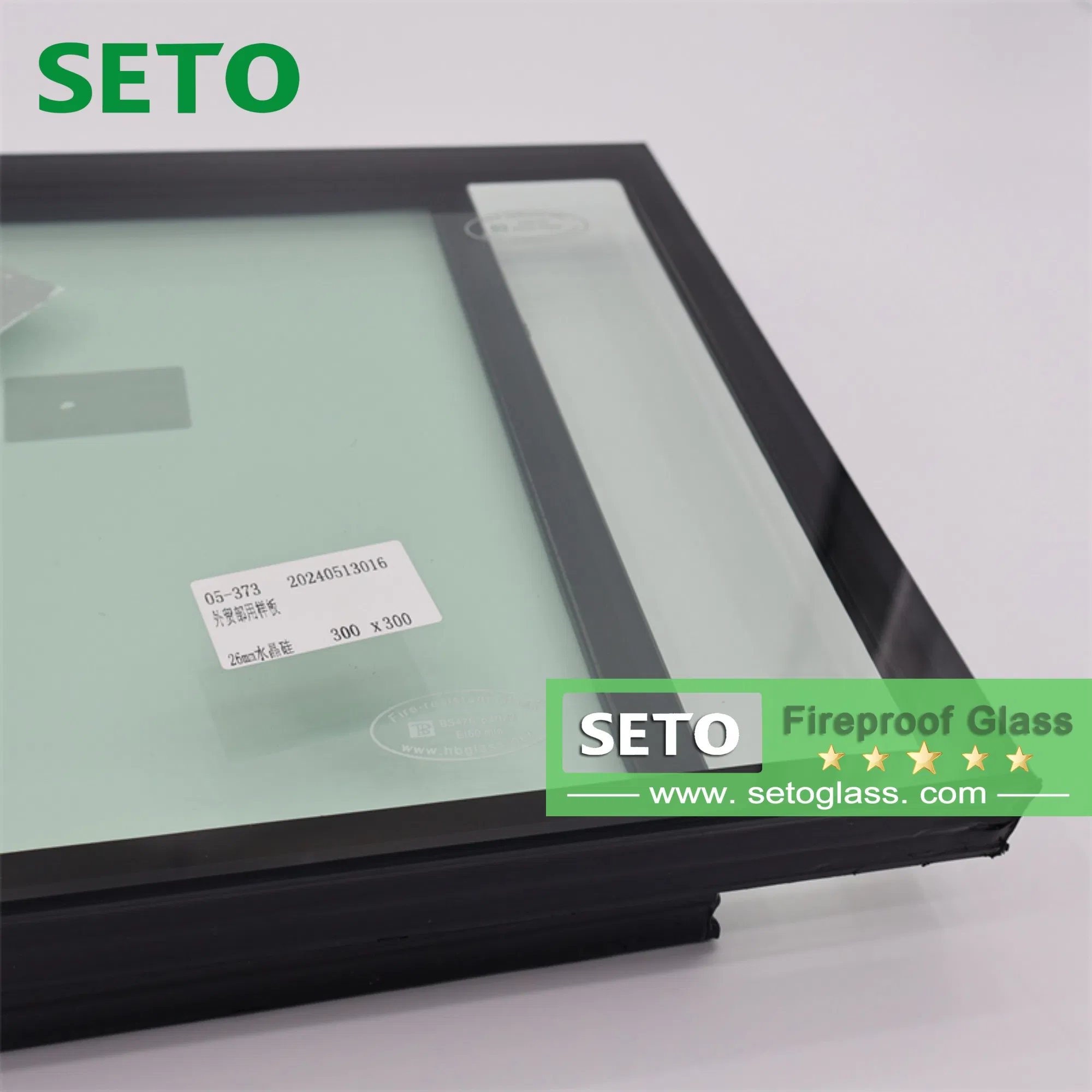 China Factory High Quality Fire Insulation 15min-120min Wholesale Fireproof Glass Glass