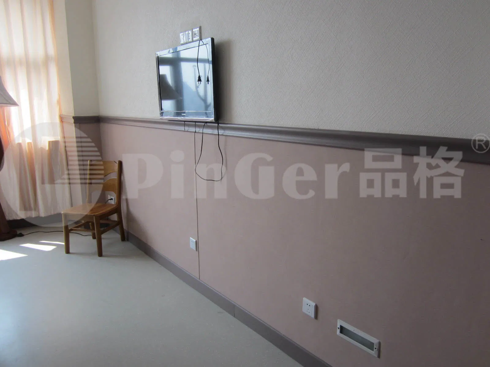 Hospital Half End Cap Wall Guard Chair Rail