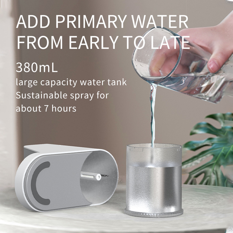 2 in 1 Multifunctional Phone Wireless Charger and Holder Desktop Decoration Small Adjustable Ultrasonic Humidifier