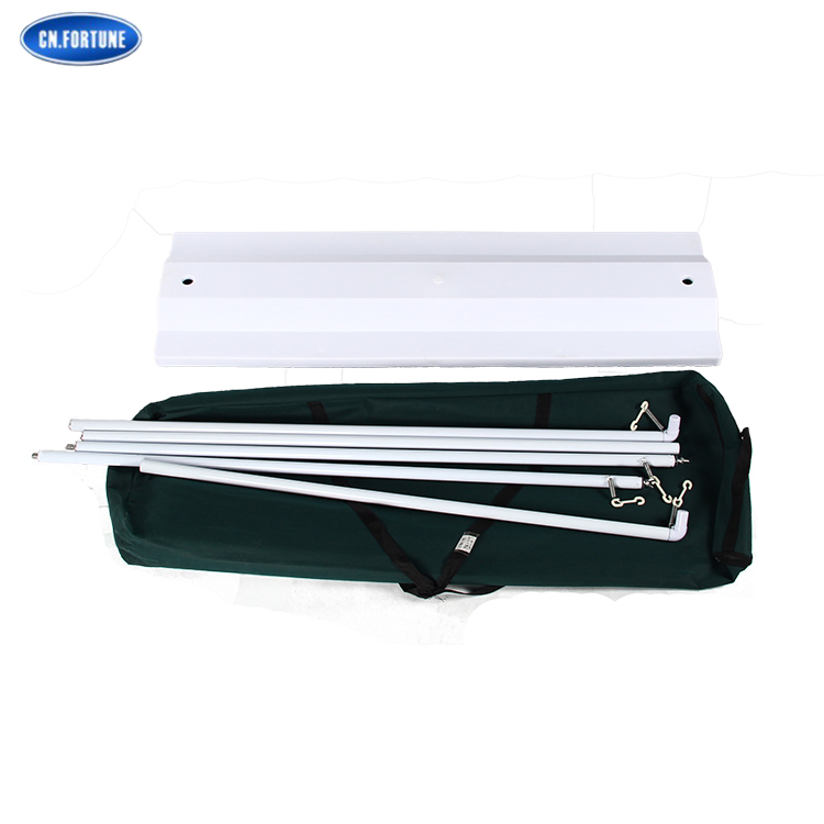 Heavier Door Type Banner Stand with Plastic Base for Sale