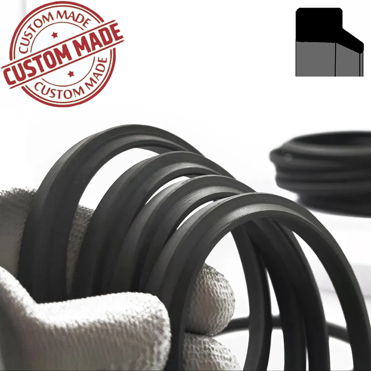 Уплотнительное кольцо FKM FPM для промышленности