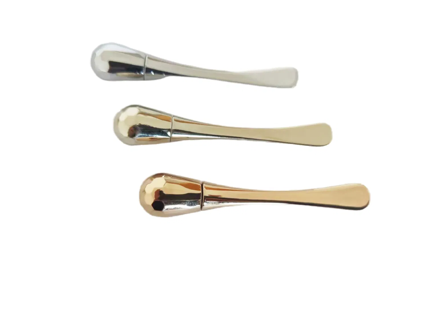 Custom Engraved Stainless Steel Spatula for Skincare Creams. Premium Stainless Steel Face Spoon for Creams and Serums