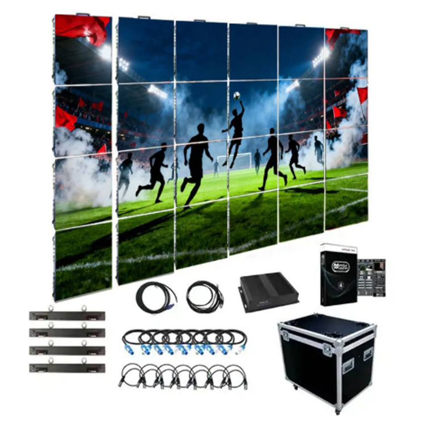 P2.6 P2.9 P3.91 Indoor Outdoor LED Display 3X2 Advertising LED Screen Panel Video Wall for Events Concert