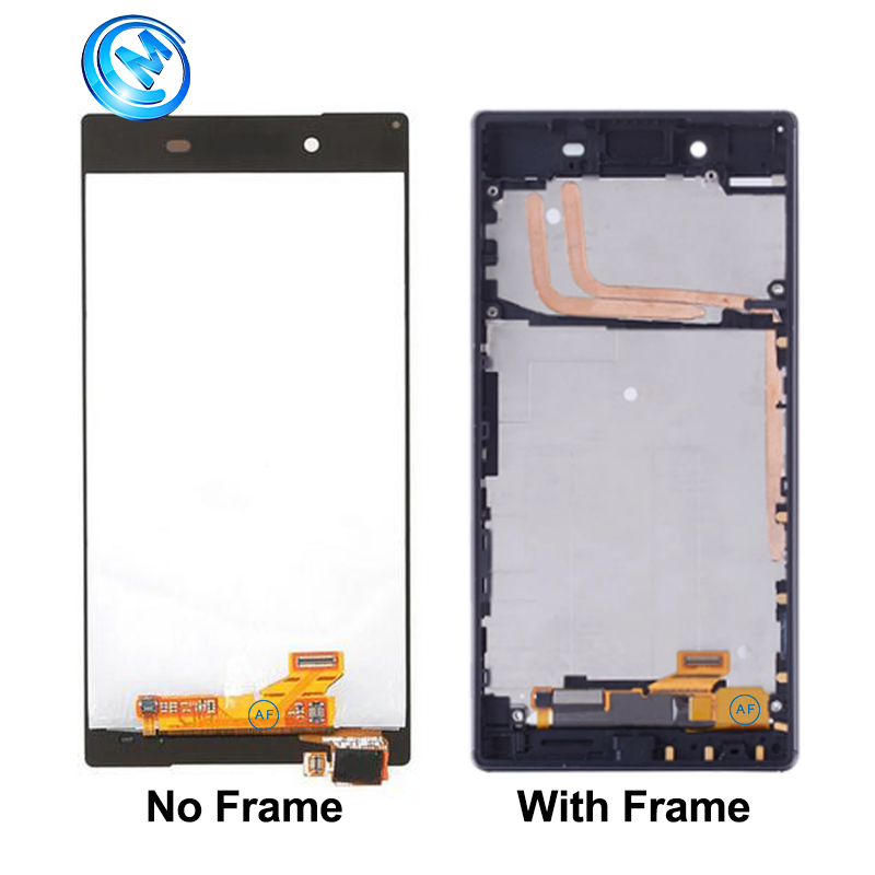 LCD for Sony Xperia Z5 Touch Screen Digitizer LCD Display Assembly for Sony Z5 E6653 E6603 E6633 Frame Monitor