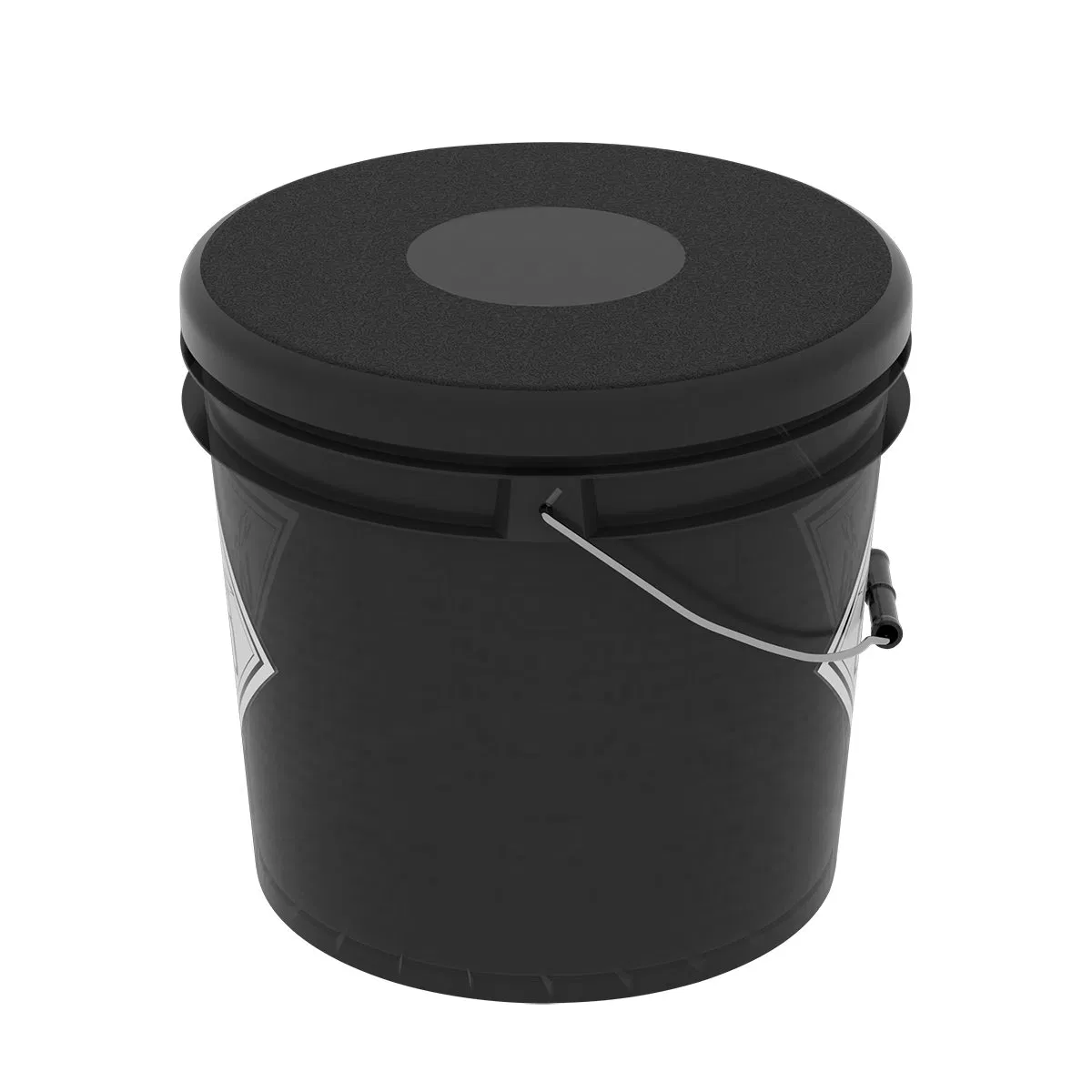 Fantasticlean Portable PP 13L Car Washing Bucket with Lid Factory Supply for Car Detailing