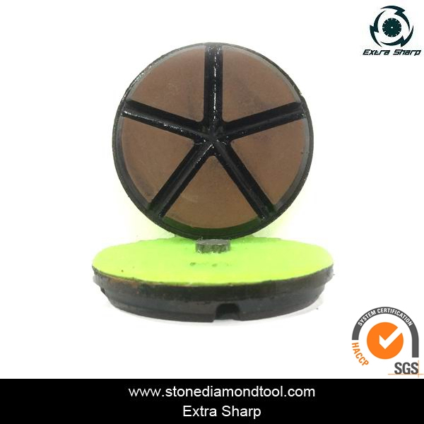 3inch Ceramic Transitional Diamond Resin Polishing Pads