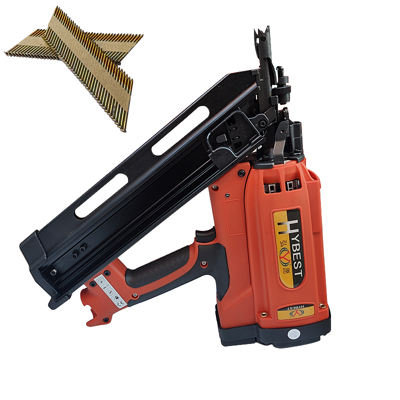 Аккумуляторный гвоздезабивной пистолет для каркаса