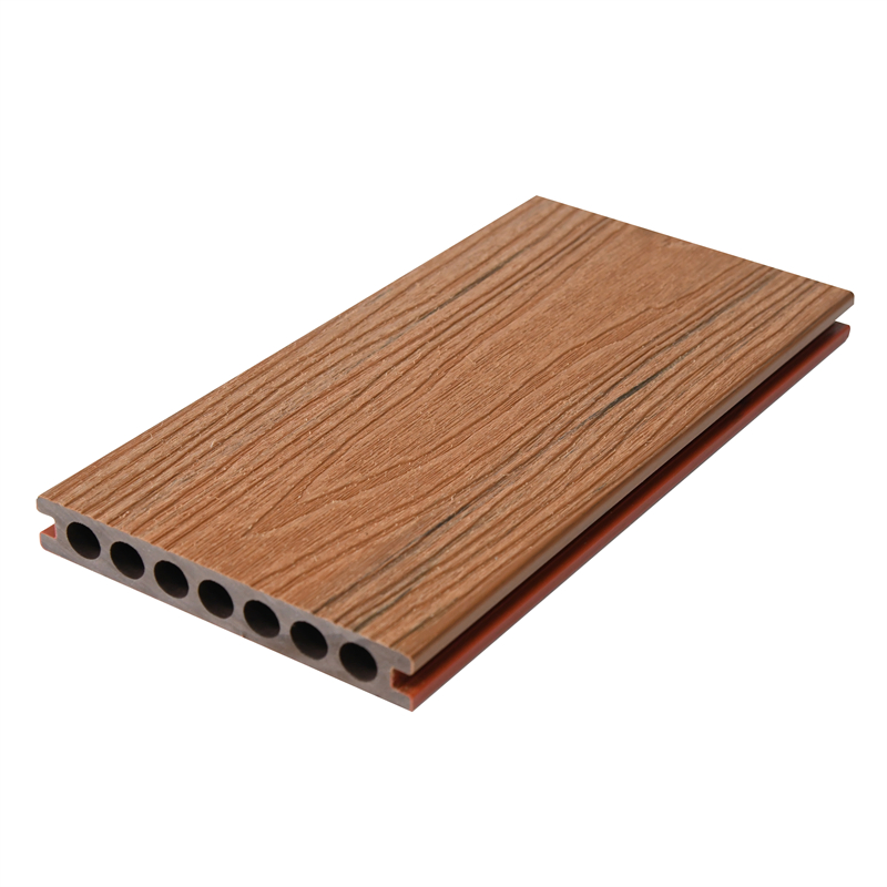 Factory Directly Anti-UV Waterproof Engineered Outdoor Co-Extrusion Hollow WPC Decking Flooring Board Wood Plank