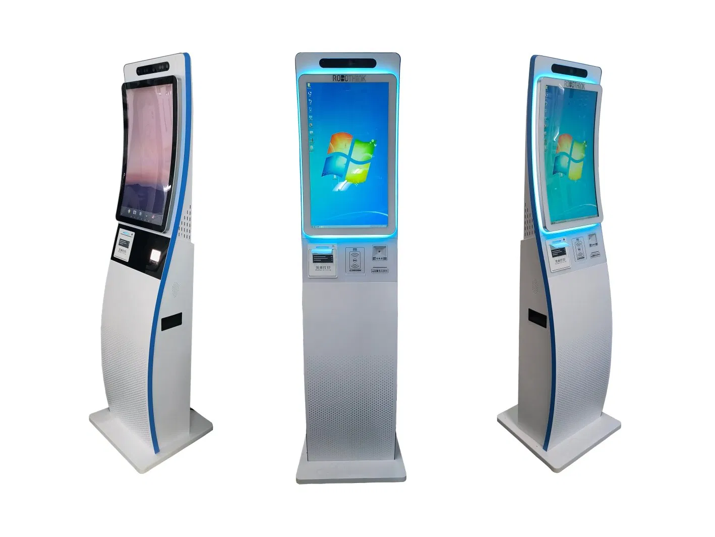 21.5" Restaurant Customizable Self Service Ordering Kiosk with POS Compatibility Printer