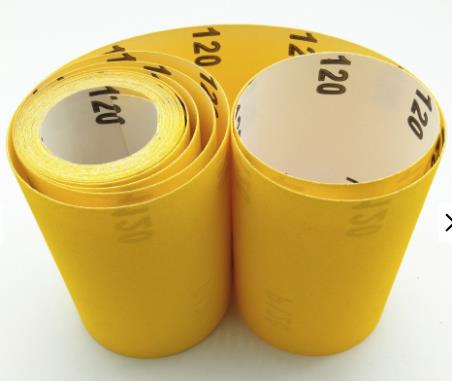 115mmx50m White Corundum Sandpaper Roll for Wood, Painting, Manicure, Pedicure.