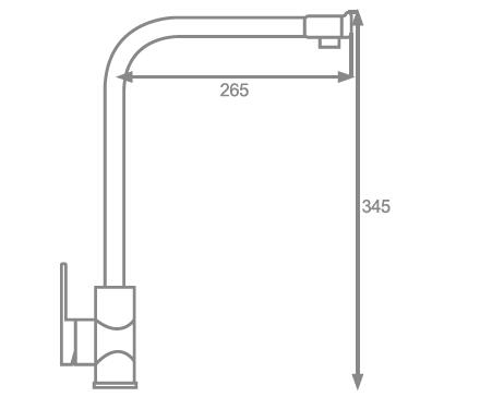 (C20) Single Handle Kitchen Faucet